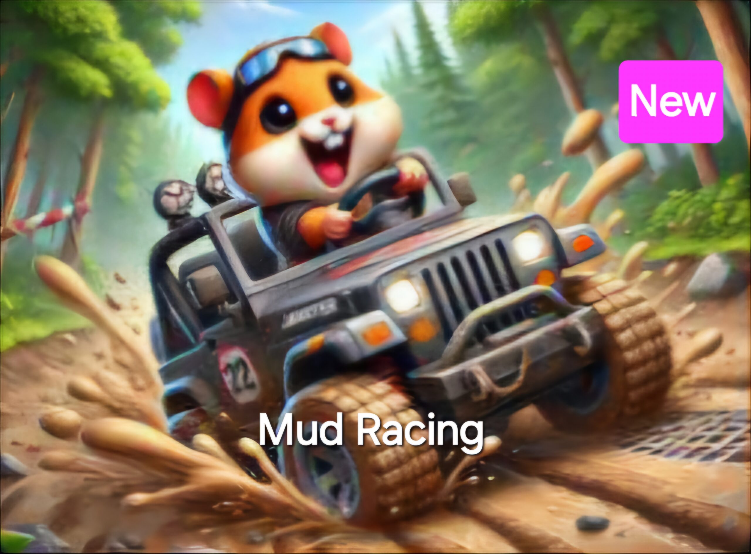 آموزش بازی Mud Racing همستر