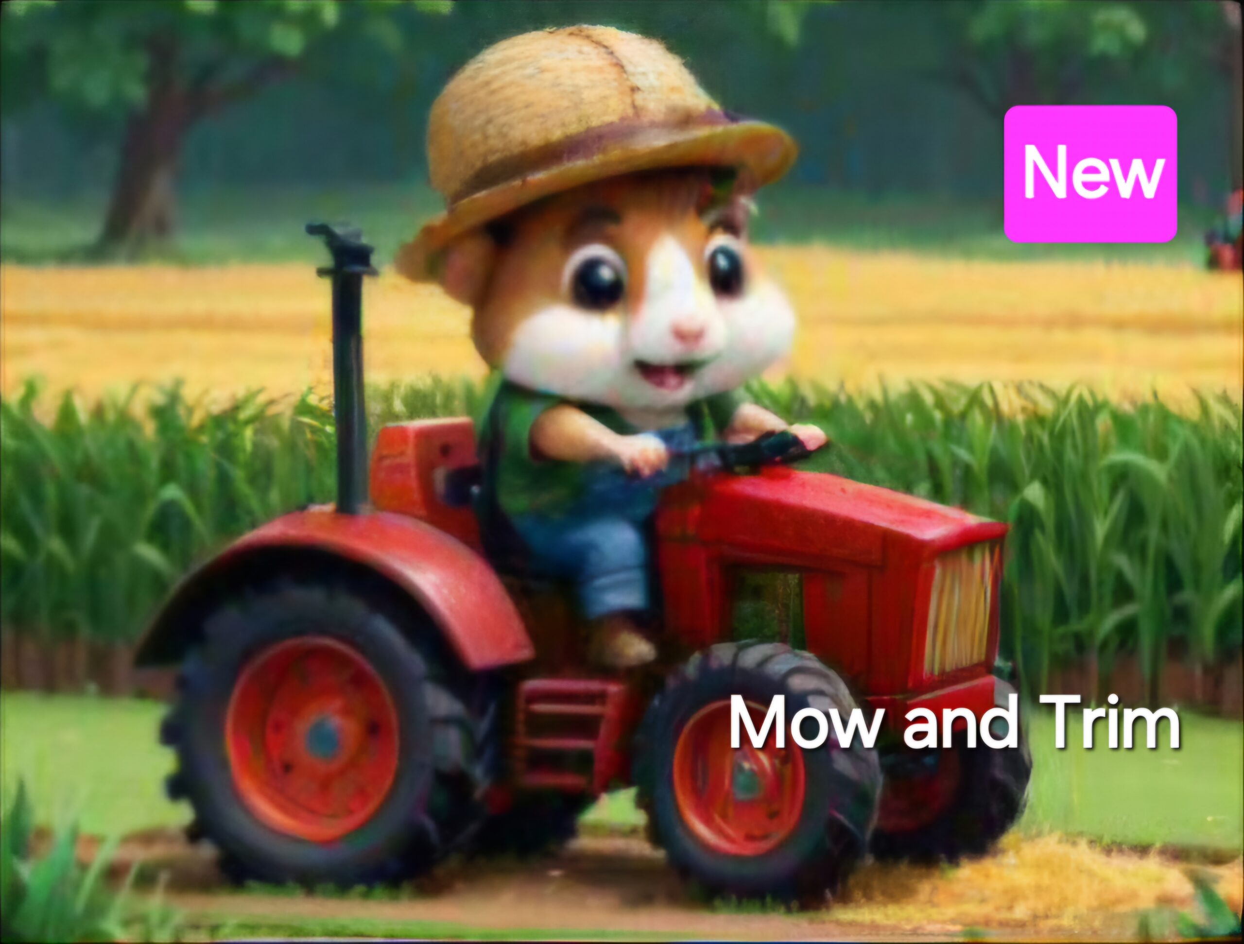 آموزش بازی Mow and Trim همستر