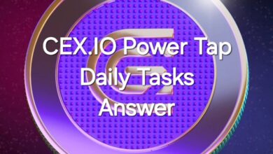 CEX.IO Power Tap Daily Tasks Answer