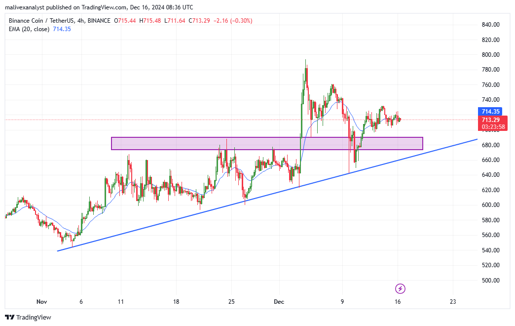 تحلیل تکنیکال bnb یک دی