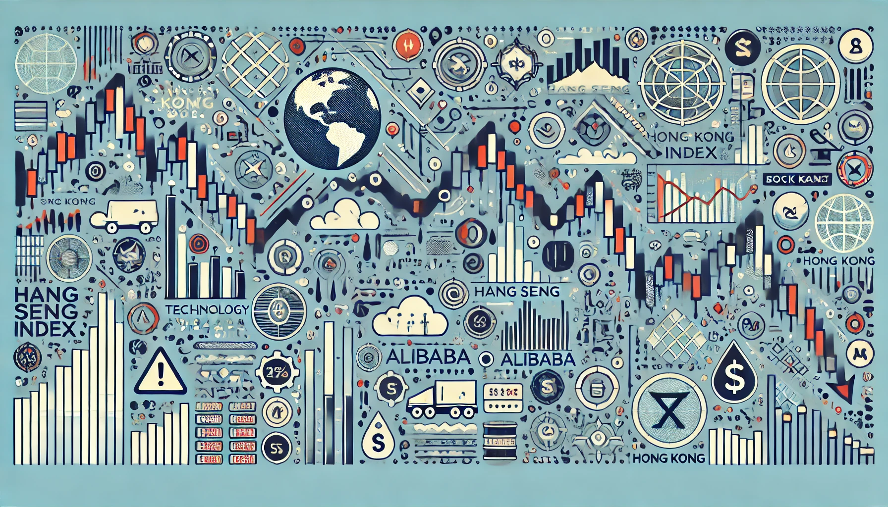 نوسان شاخص Hang Seng در میان فشار سهام فناوری؛ امید بازارها به بازگشت مثبت