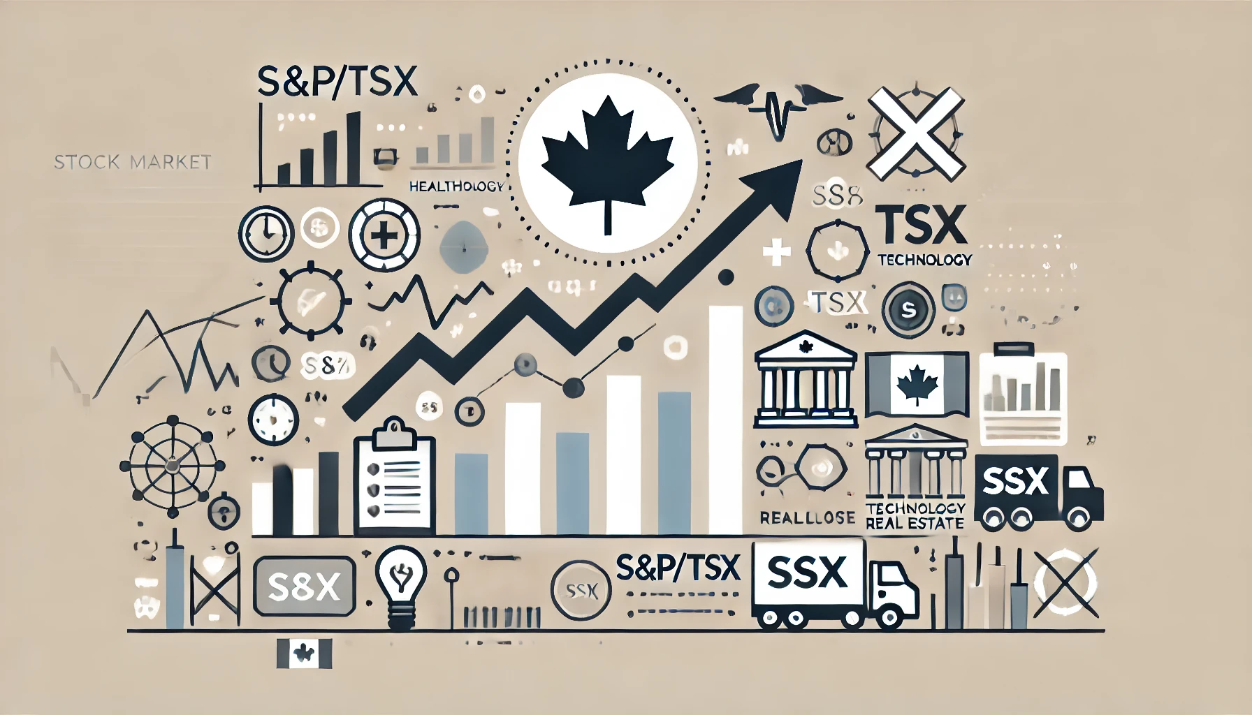 سهام کانادا صعود کرد؛ رشد در صنایع کلیدی و شاخص S&P/TSX