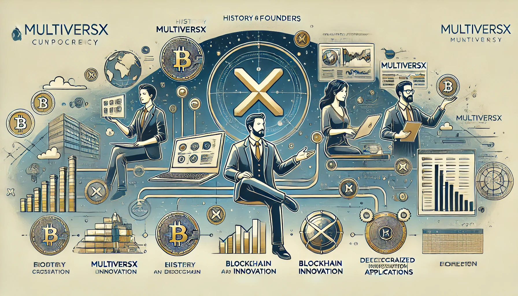 بررسی تاریخچه و معرفی بنیانگذاران ارز دیجیتال MultiversX