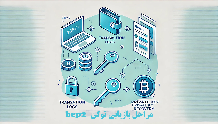 مراحل بازیابی توکن bep2