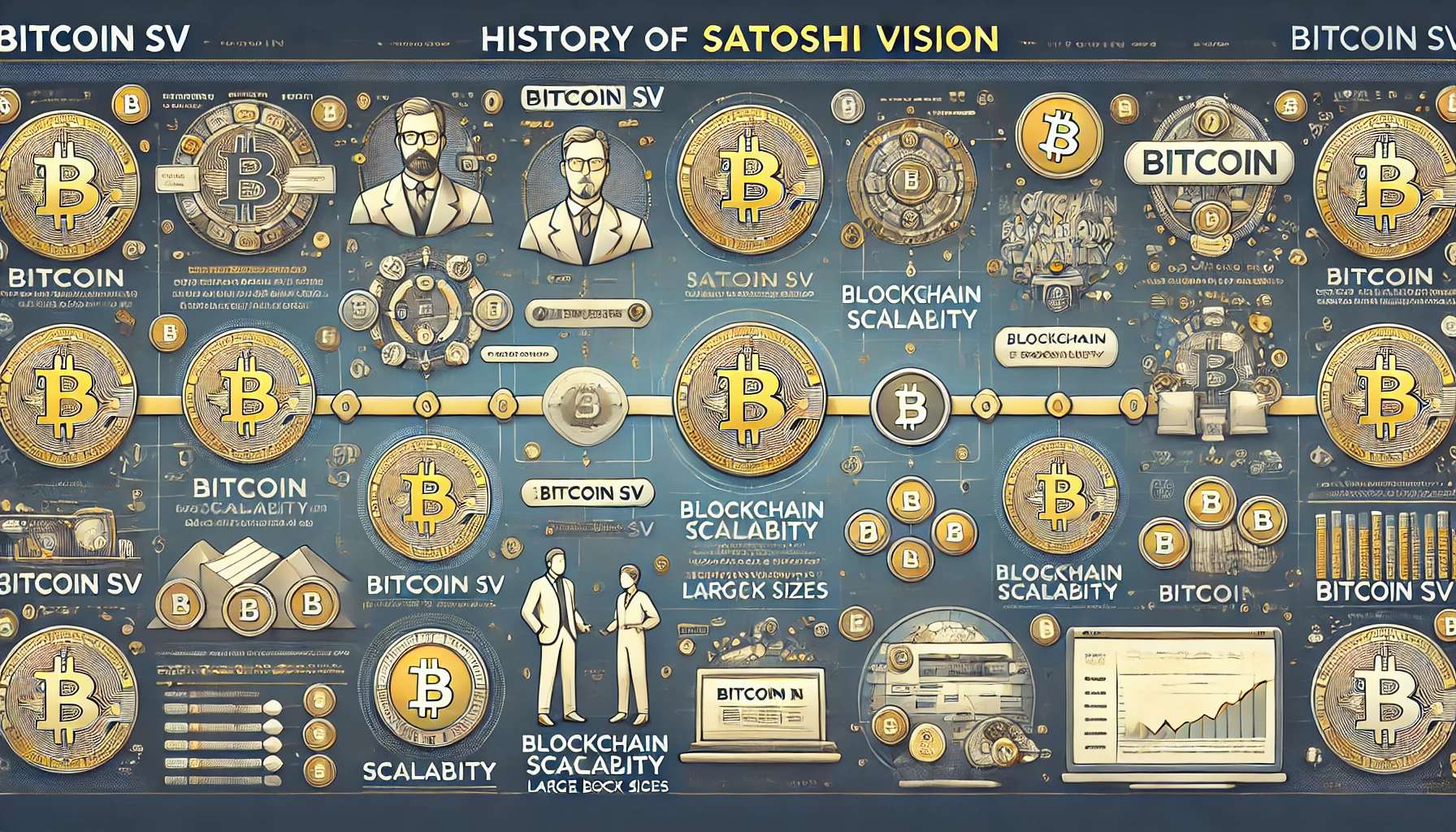تاریخچه و بنیان گذاران ارز دیجیتال بیت کوین ساتوشی ویژن (Bitcoin SV)