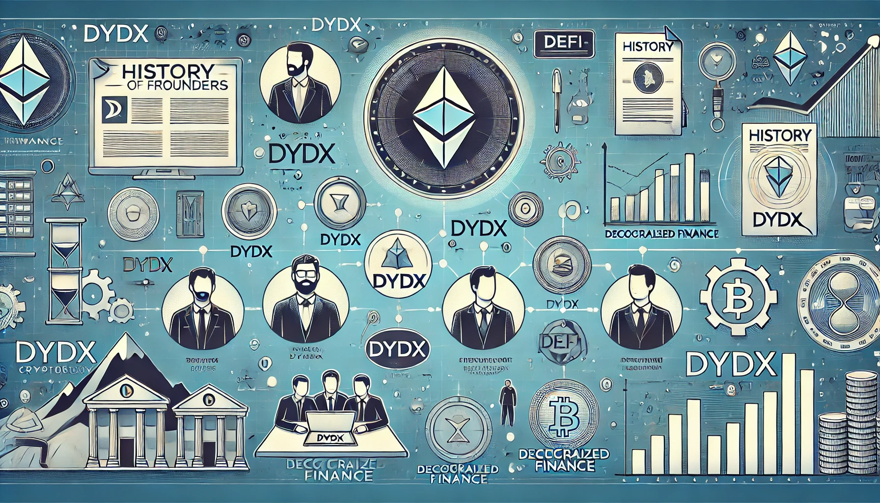 بررسی تاریخچه و معرفی بنیانگذاران پلتفرم ارز دیجیتال DYDX