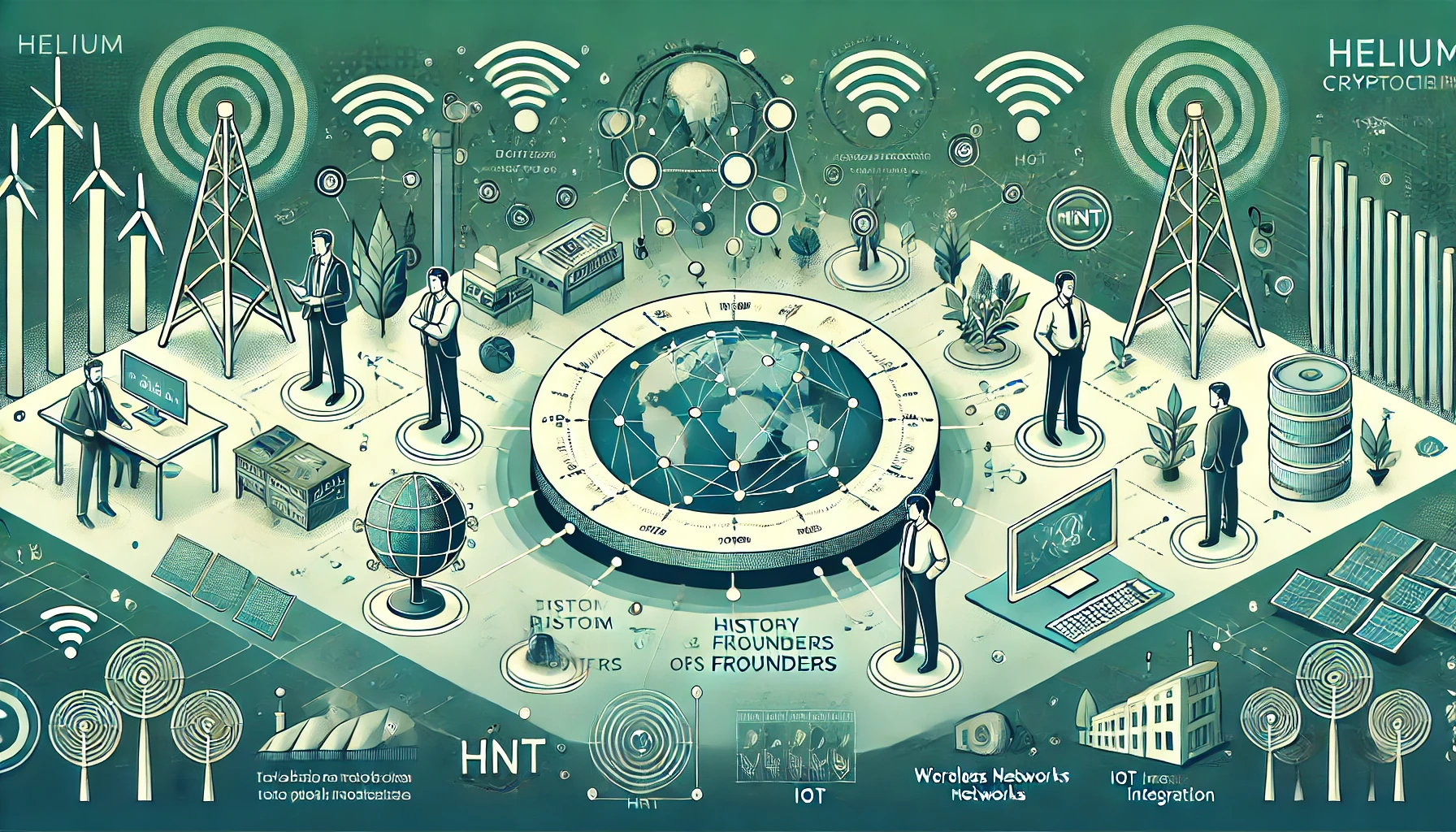 تاریخچه و بنیانگذاران ارز دیجیتال هلیوم HNT
