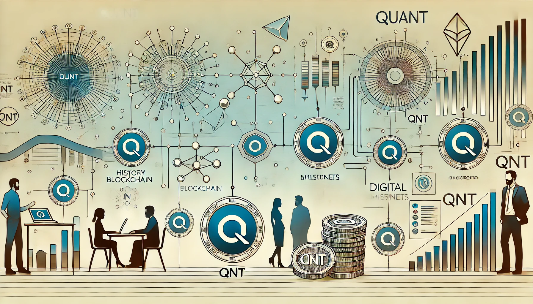 بررسی تاریخچه و بنیانگذاران ارز دیجیتال کوانت Quant