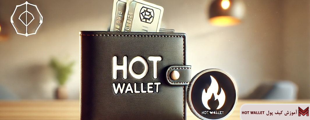 آموزش کیف پول Hot wallet